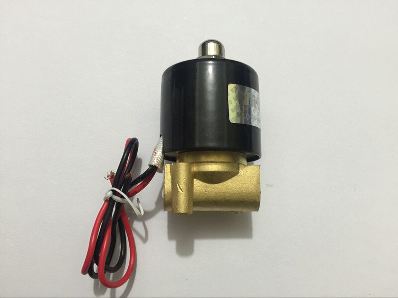 1/4 &quot; elektrisk magnetventil vand luft n/c gas vand luft 2 w 025-08 dc12v,dc24v eller  ac110v ac220v