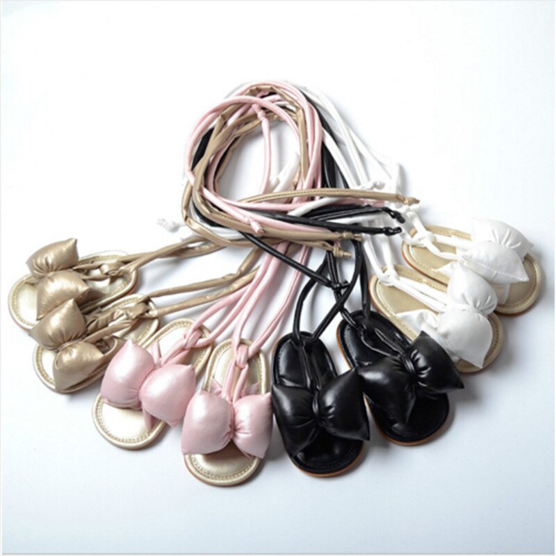 Neue Neugeborenen Kleinkind Kleinkind Sommer Baby Mädchen Sandalen freundlicher Mädchen Römische Schuhe Große Schmetterling Strand Schuhe