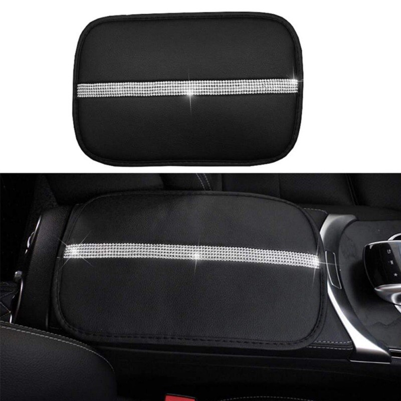 Bling Bling Car Accessories Car Decorations Car Headrest Supporting Neck Pillow With Gold Glittering Gold Glitter Headrest