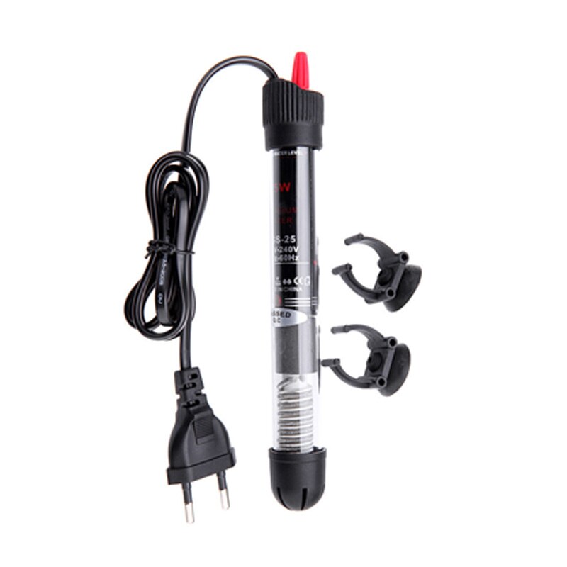 1 unidad de calentador de acuario, accesorios de acuario para Tanque De Agua de peces, varilla de calentamiento de temperatura constante automática, calentador de ahorro de energía