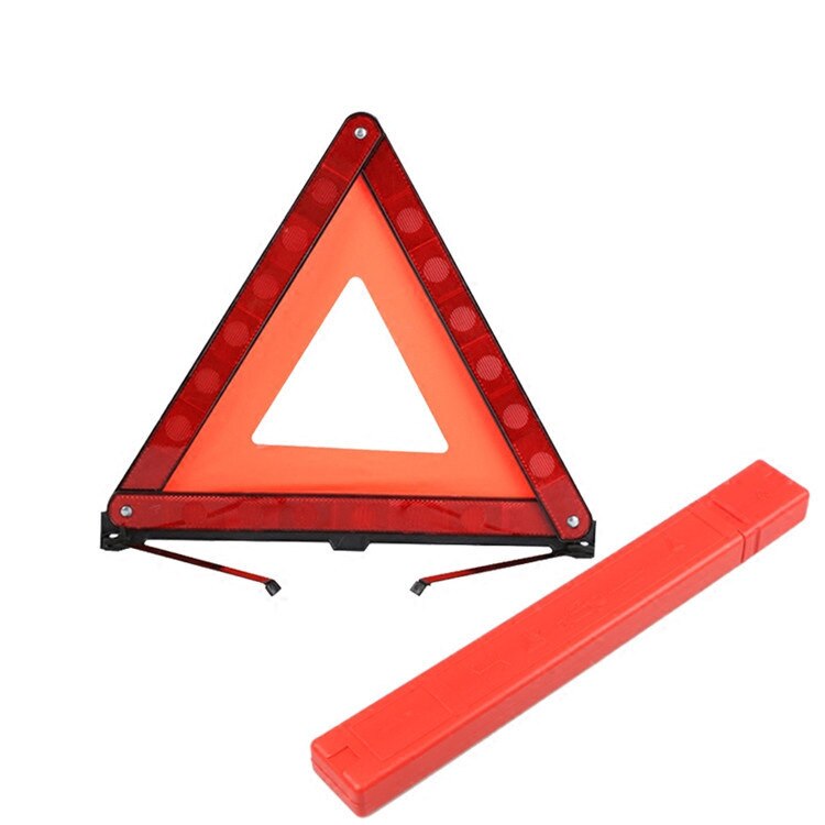 Triangolo auto Riflettente auto Striscia di fermare Treppiede Strada Lampeggiatore Triangolo Di Emergenza avvertimento cartello Pieghevole Accessori auto
