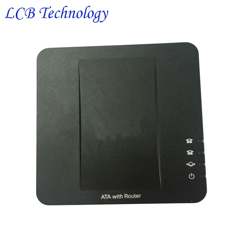 Unlocked Linksys SPA122 2 FXS Lan WLAN ATA Voip Phone Voice Adapter SIP Voip ATA with Router Telephone Adapter