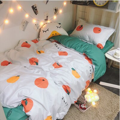 3 Stuks Baby Beddengoed Set Leuke Dier Katoen Wieg Beddengoed Kit Cartoon Omvat Kussensloop Laken Dekbedovertrek Zonder filler