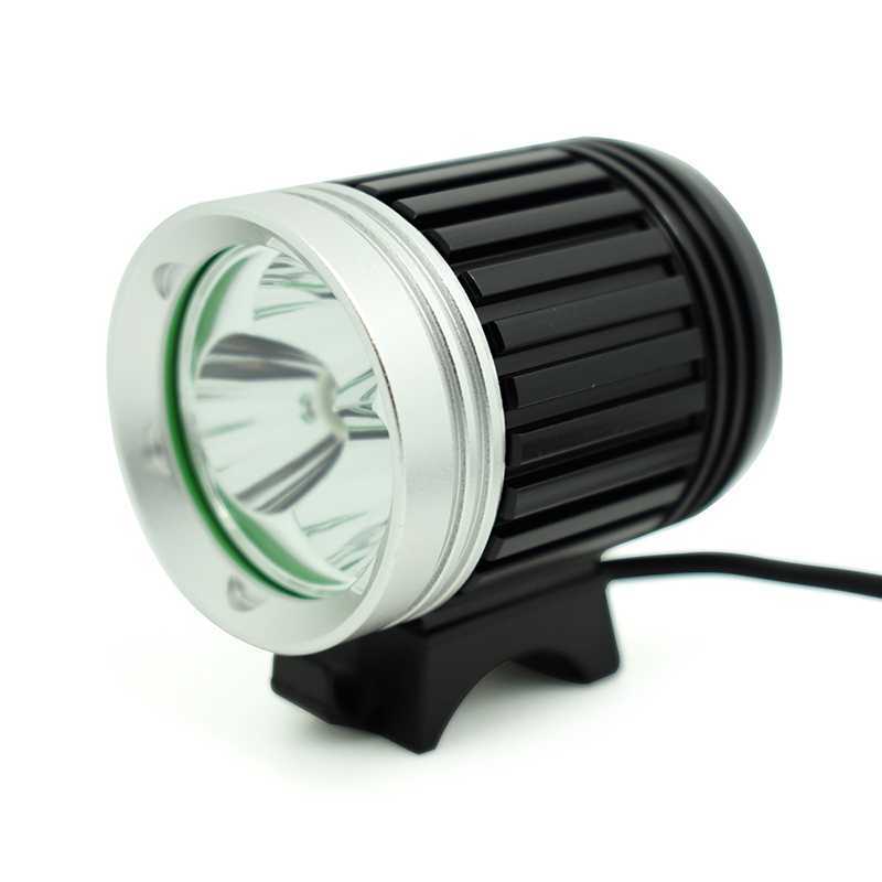 WasaFire 3*XML T6 Bicycle Light 4000 Lumen 3 Modes LED Bike Front Light MTB Bike Headlight Headlamp +18650 Battery Pack+Charger: only bike light