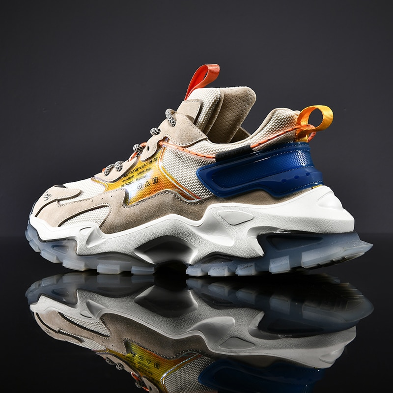 Times nouvelle romaine résistant à la hommes épais baskets hiver respirant haute élasticité adulte homme chaussures décontractées