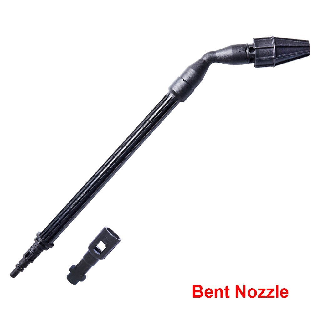 High Pressure Washer Rotating Turbo Lance Spray Gun For Karcher K Series K2-K7 Jet Lance Nozzle For Lavor Car Washer Gun: Bent Nozzle