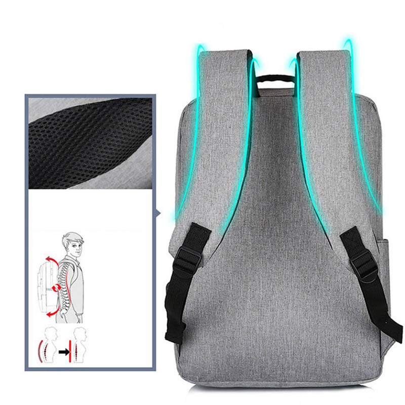 15.6 inch Laptop Usb Backpack School Bag Rucksack Anti Theft Men Backbag Travel Daypacks Male Leisure Backpack Mochila