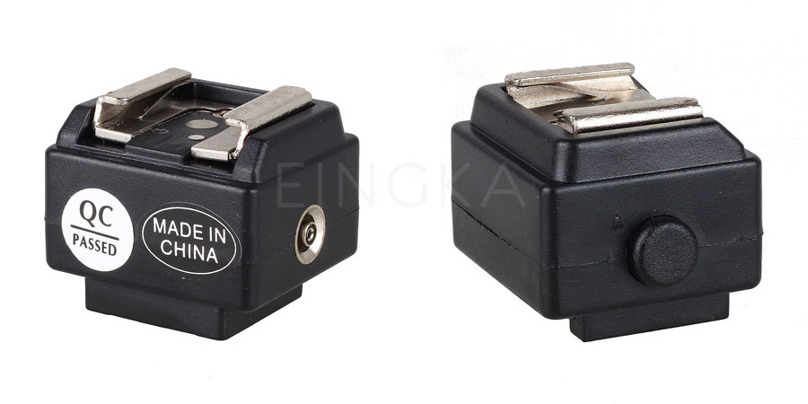 Kamera flash lys sko adapter stik til canon nikon yongnuo flash til sony alpha  a350 a450 a550 a560 a700 a900 a77 dslr