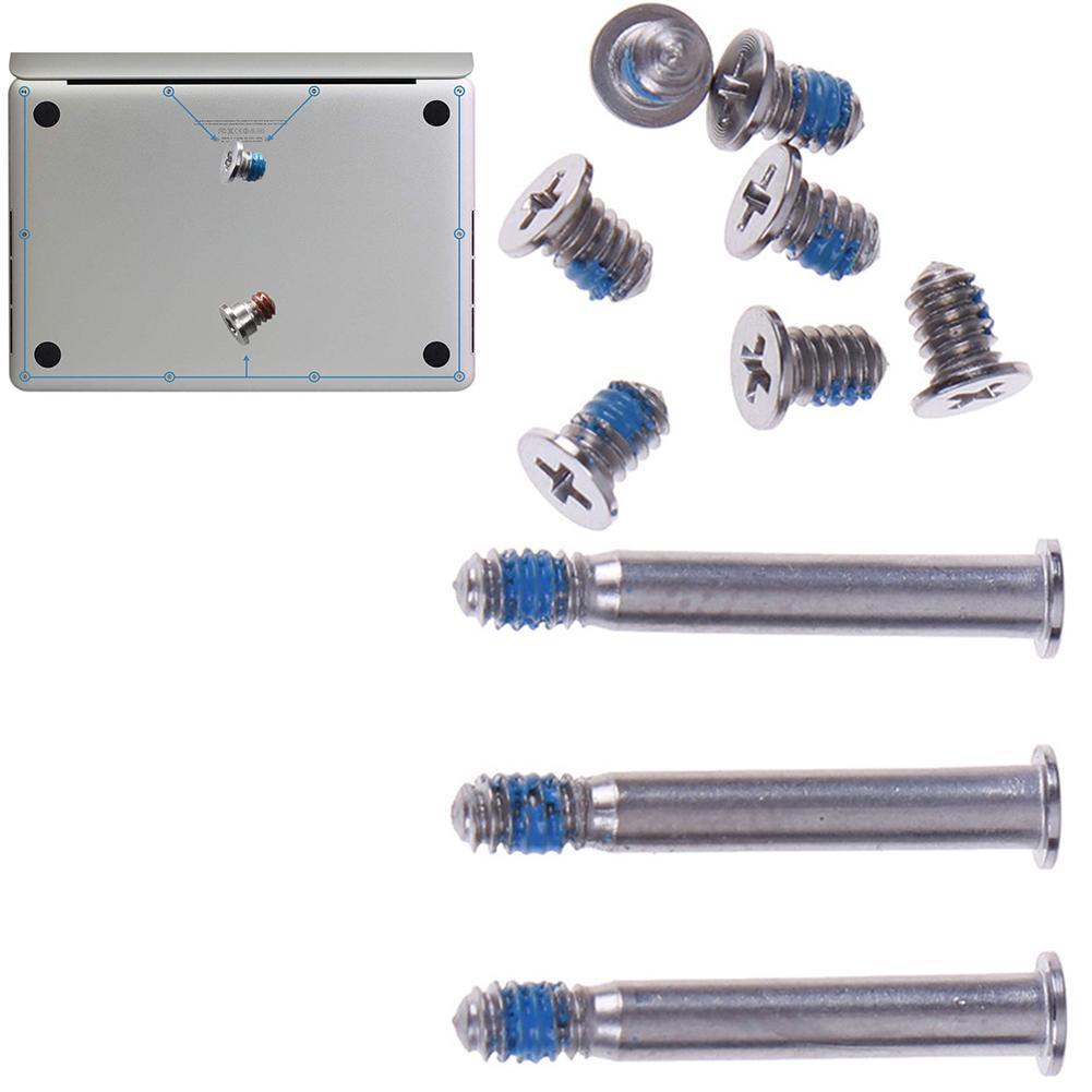 Laptop Screws For Pro 13" 15" 17" A1278 A1286 A1297 Computer Case Bottom Cover Screws Bottom Back Case Cover Screws Parts Set