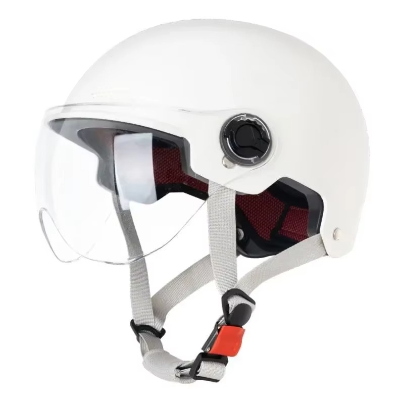 Fahrradhelm mit Schutzbrille, Objektiv, Gehörschutz, reflektierender Aufkleber, Fahrradhelm, MTB, Rennrad, E-Fahrrad, Fahrradhelm für Erwachsene