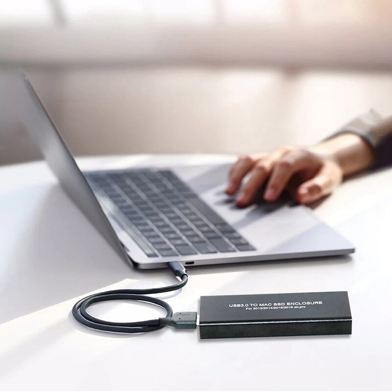 USB3.0 Naar Mac Ssd Behuizing USB3.0 Aluminium Ssd Behuizing Voor Air/Pro/Retina