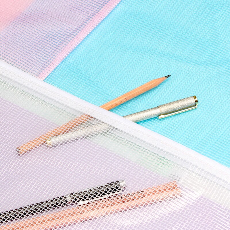 Verdikte A4 Document Zak Transparante Grote Capaciteit A4 Test Papier Opbergtas Briefpapier Waterdicht Etui Kantoorbenodigdheden