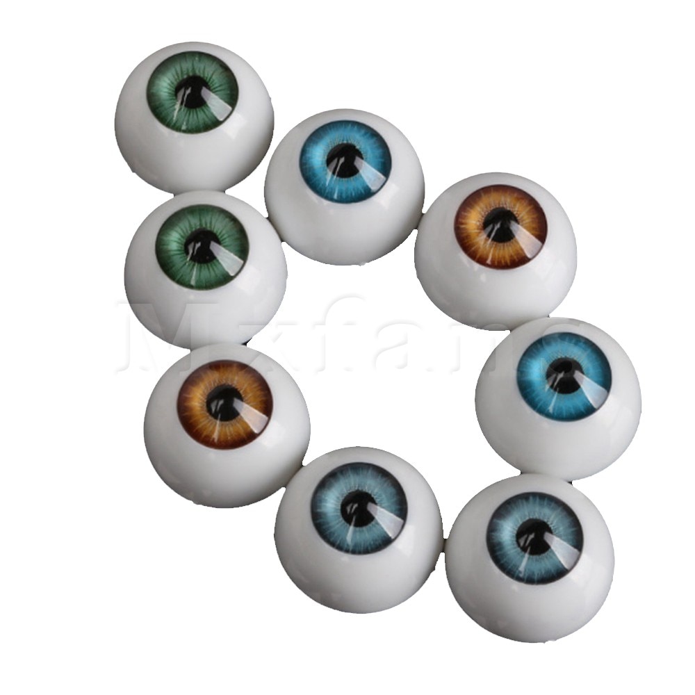 PH PandaHall 80 Stuks Realistische Ogen 10mm - 4 Kleuren Voor Amigurumi & Craft