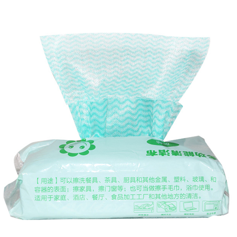 1 Pack Practical Rags Wiping Cloth Kitchen Disposable Non-woven Cleaning Cloth Towels Eco Friendly Cleaning Cloths