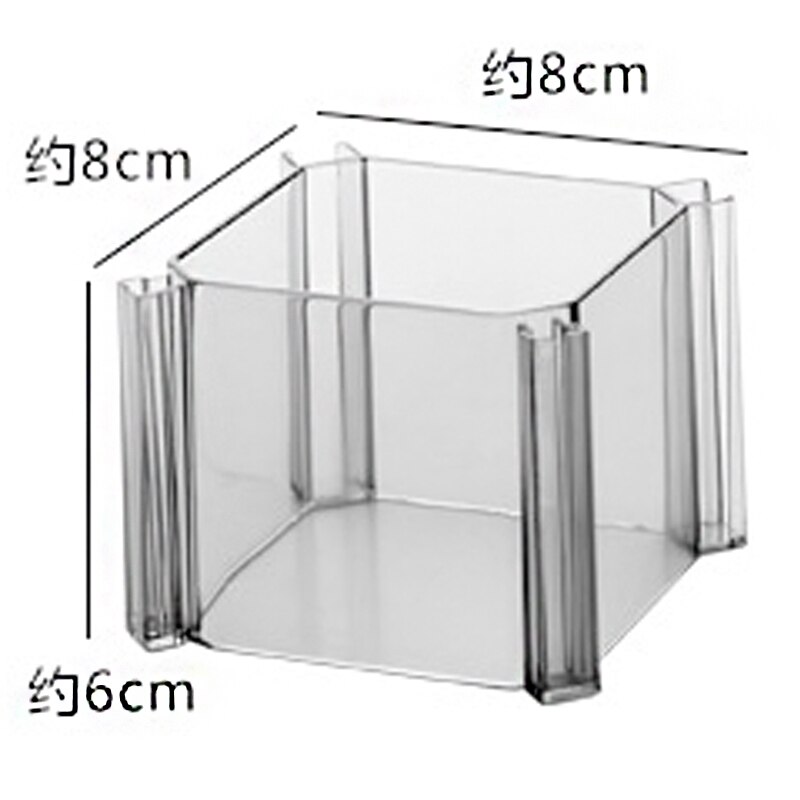 6Pcs DIY Plastic Drawer Adjustable Grid Separator Divider Partition Storage Organizer Underwear Socks makeup Clapboard Organizer