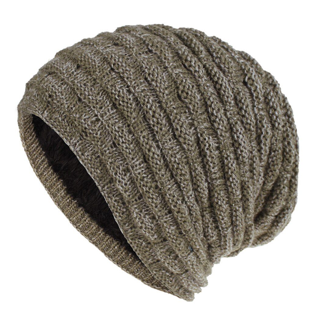 Neue Winter Hütte Männer Einfarbig betroffen Mützen Hütte Herbst Winter Warme Bequeme Hütte draussen Zubehör Dicken Baumwolle Hüte: Grün