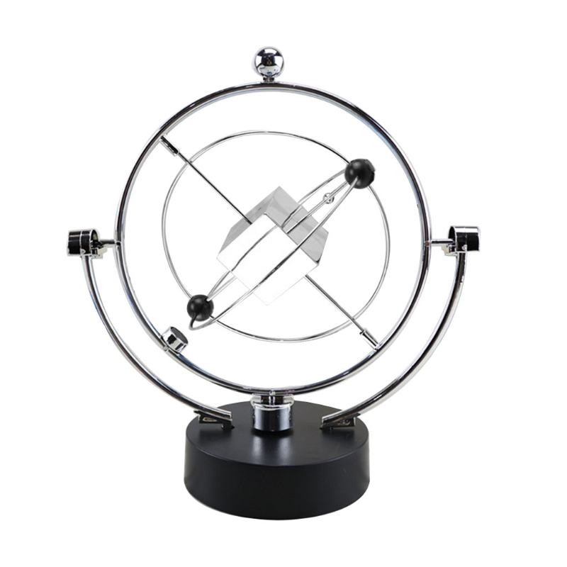Kinetic Art Asteroid Electronic Perpetual Motion Desk Toy Home Decoration 7 Different Models Ball/Moon/Cube/Cupid