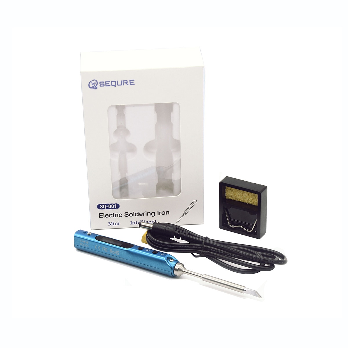 Sans-original TS100 SQ001 Mini Smart portable 65W station de soudage fer à souder électrique 100-400 ° c outil de soudage sans puissance