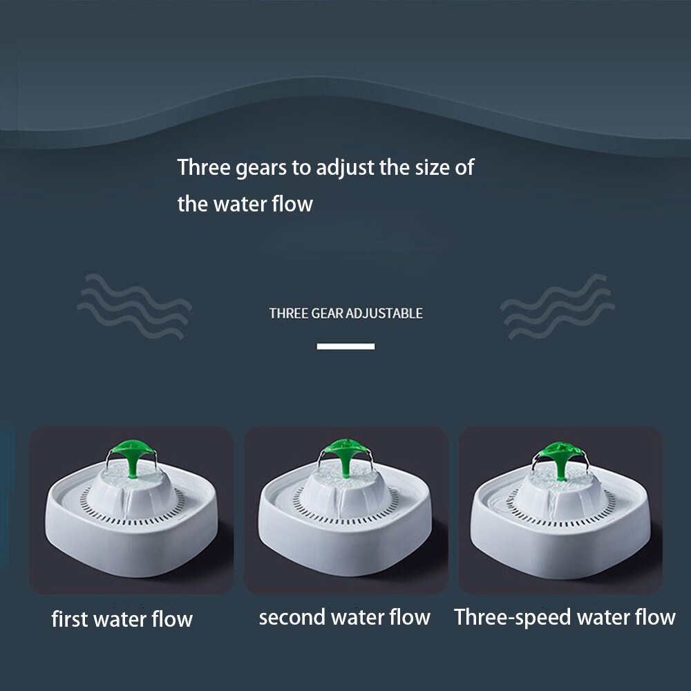 Cat Water Dispenser Automatic Pet Fountain High Capacity Pets Water Feeder Drinking Bowls Cat Water Fountaion