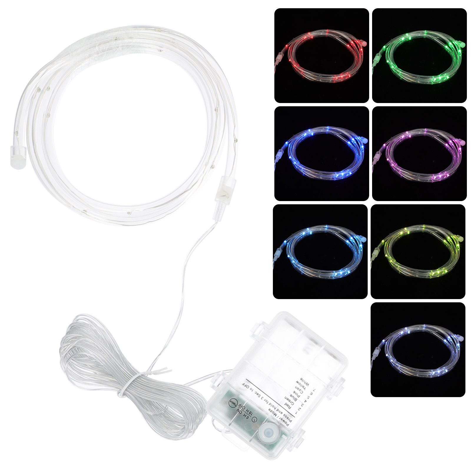 1 Set Outdoor Basketball Frame Decorative Light String Waterproof LED Light String