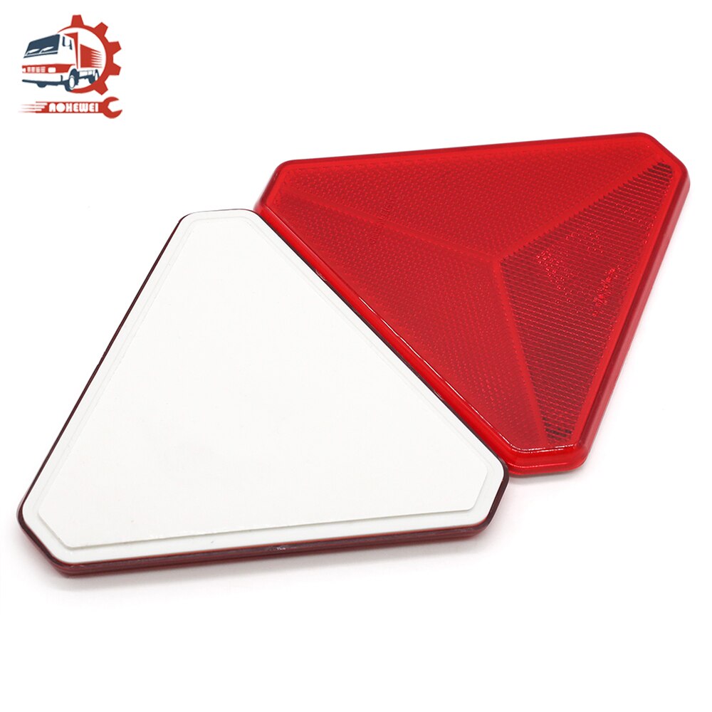 AOHEWEI Triangle Self Adhesive Red Reflectors Rear... – Vicedeal