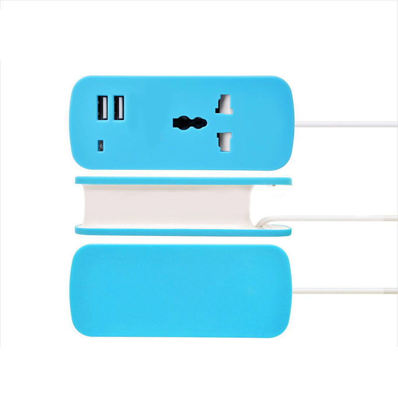 3 In 1 2 Poorten Ac Power Strip Travel Charger Usb Thuis Wall Charger Adapter Outlet Usb Slots Hub Desktop