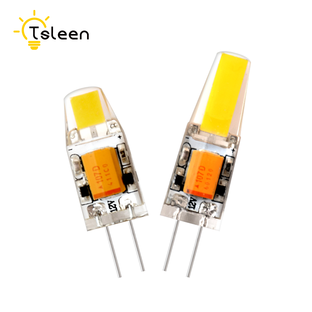 Bombilla Led G4 de 1/4/8 piezas, regulable, CA/DC12-24V, Blanco cálido/frío, 3W, 6W, ahorro de energía, luz de silicona, 360 grados, reemplazo de lámpara halógena