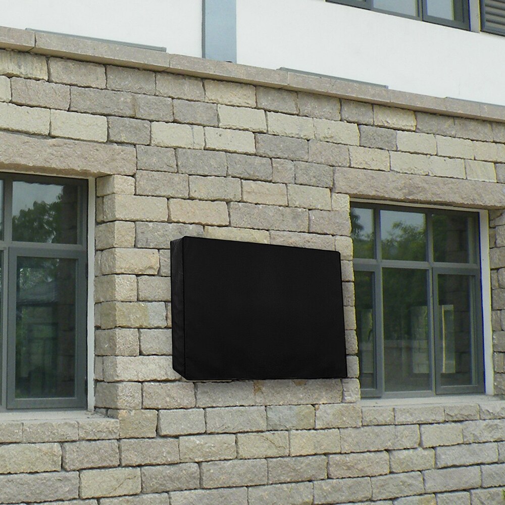 Outdoor TV Cover With Bottom Cover Weatherproof Dust-proof Material Protect LCD LED Plasma Television Outdoor TV Cover