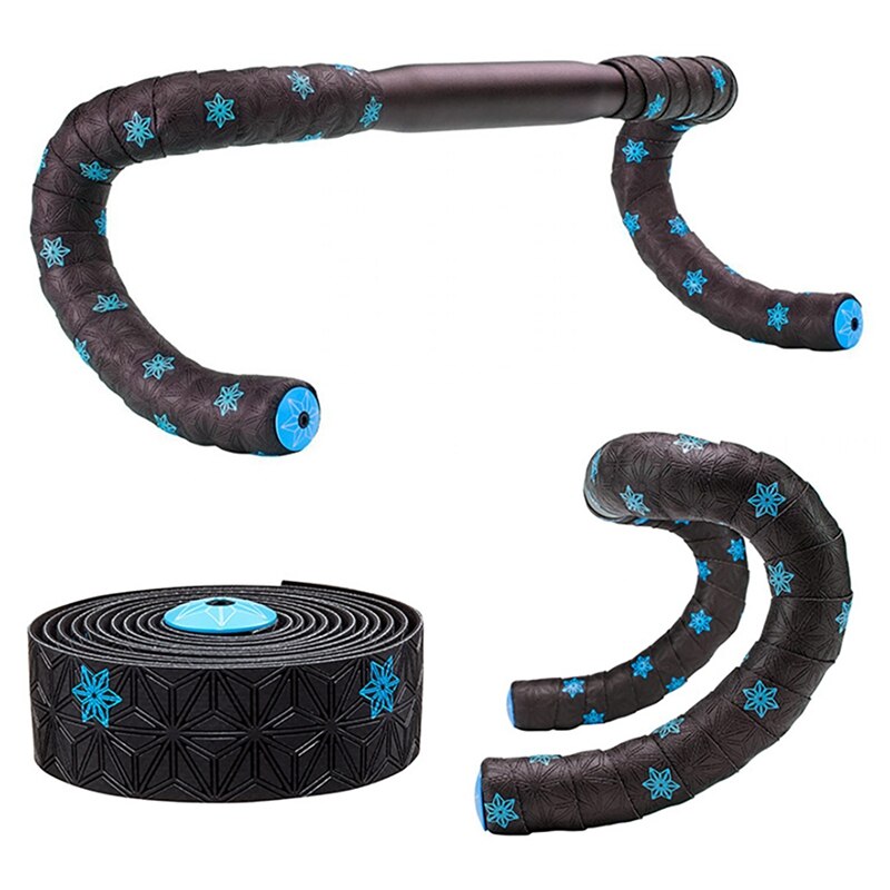 Mountain Road Bike Handlebar Tape Silicone Non-Slip Sweat-Absorbing Bicycle Handle Strap Shock-Absorbing Cycling