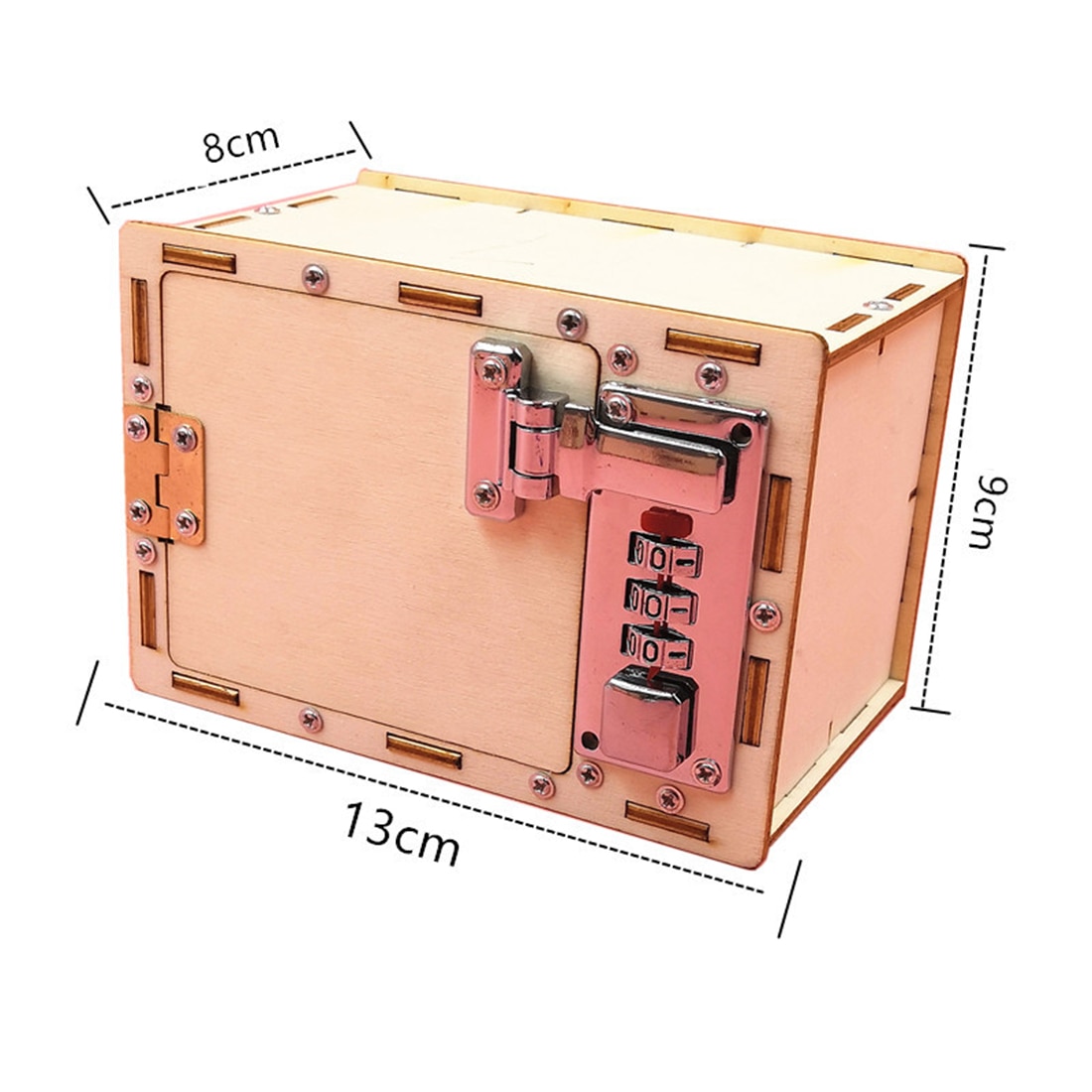 Tee itse mekaaninen koodilaatikon kokoonpano brain teaser lockbox älykkäät opetuslelut videolla