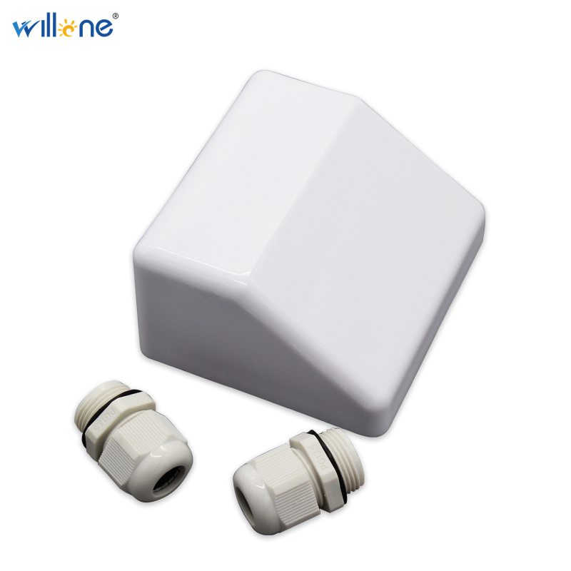 Willone 7PCS ABS PV Panel Solar Mounting Structure white