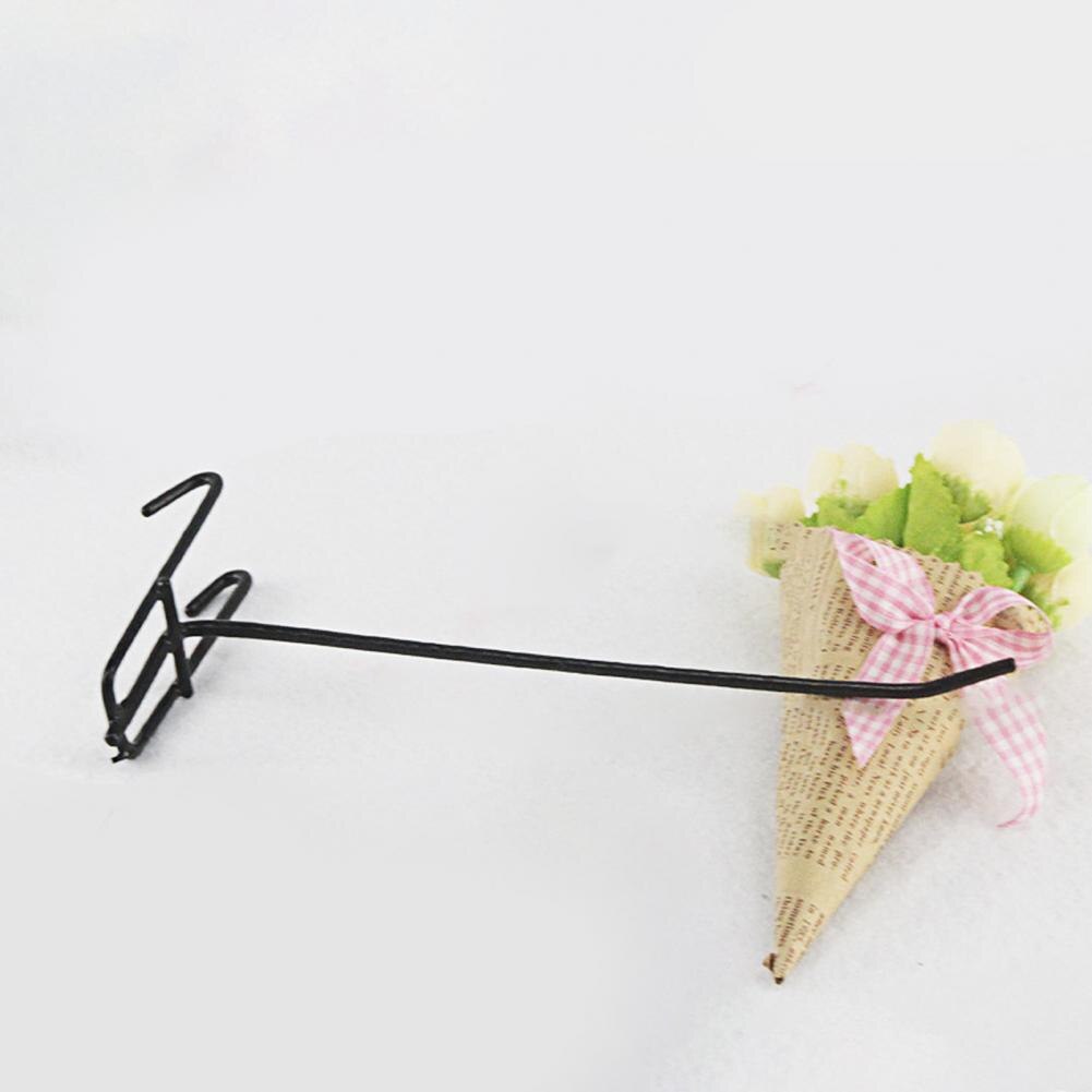 10Pcs Mesh Panel Hooks Stable Reusable Smooth Edge Hangers Metal Hooks