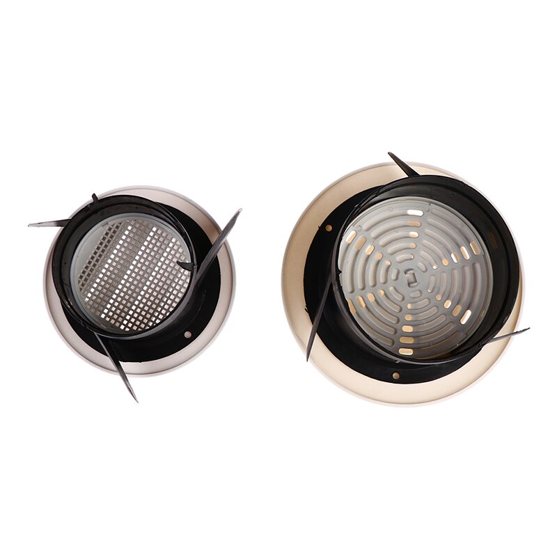 Air Outlets 1 Piece Adjustable Vent Hood Round Duct Ceiling Wall Holes Ventilation Grille Shutters Kitchen Bathroom Air Outlets
