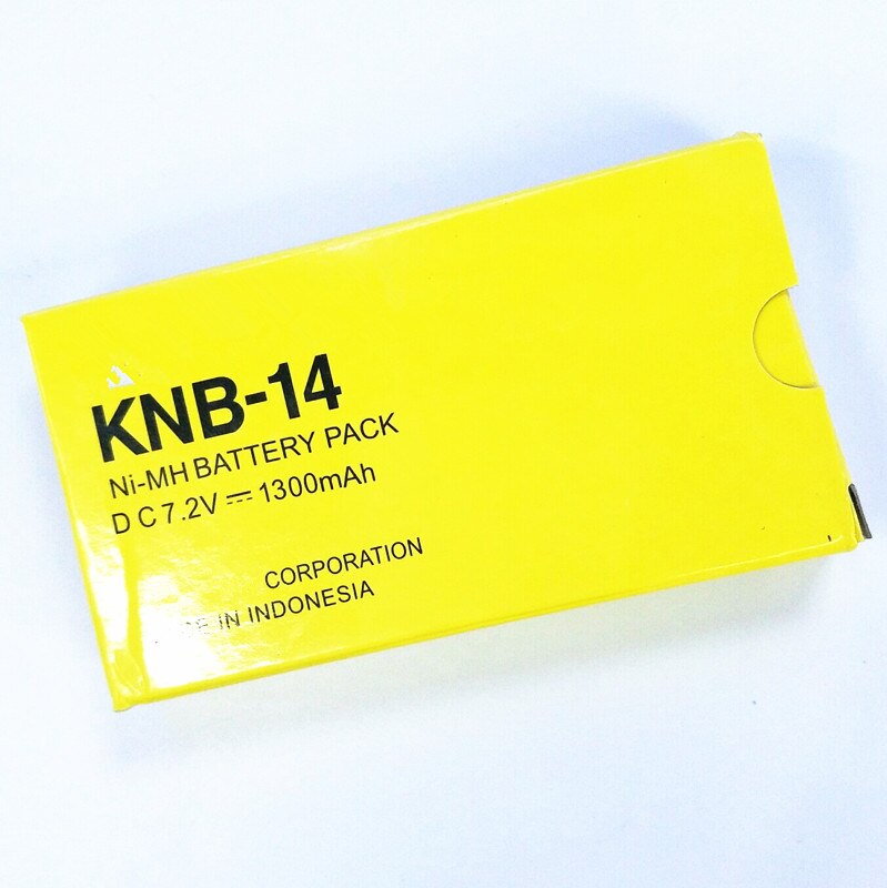 Ni-MH Battery KNB-14 1200mAh 7.2V For Walkie Talkie Kenwood KNB-15 Tk-272G TK-372G TK-260 TK-270 TK2107, TK3107 Two Way Radio: Default Title