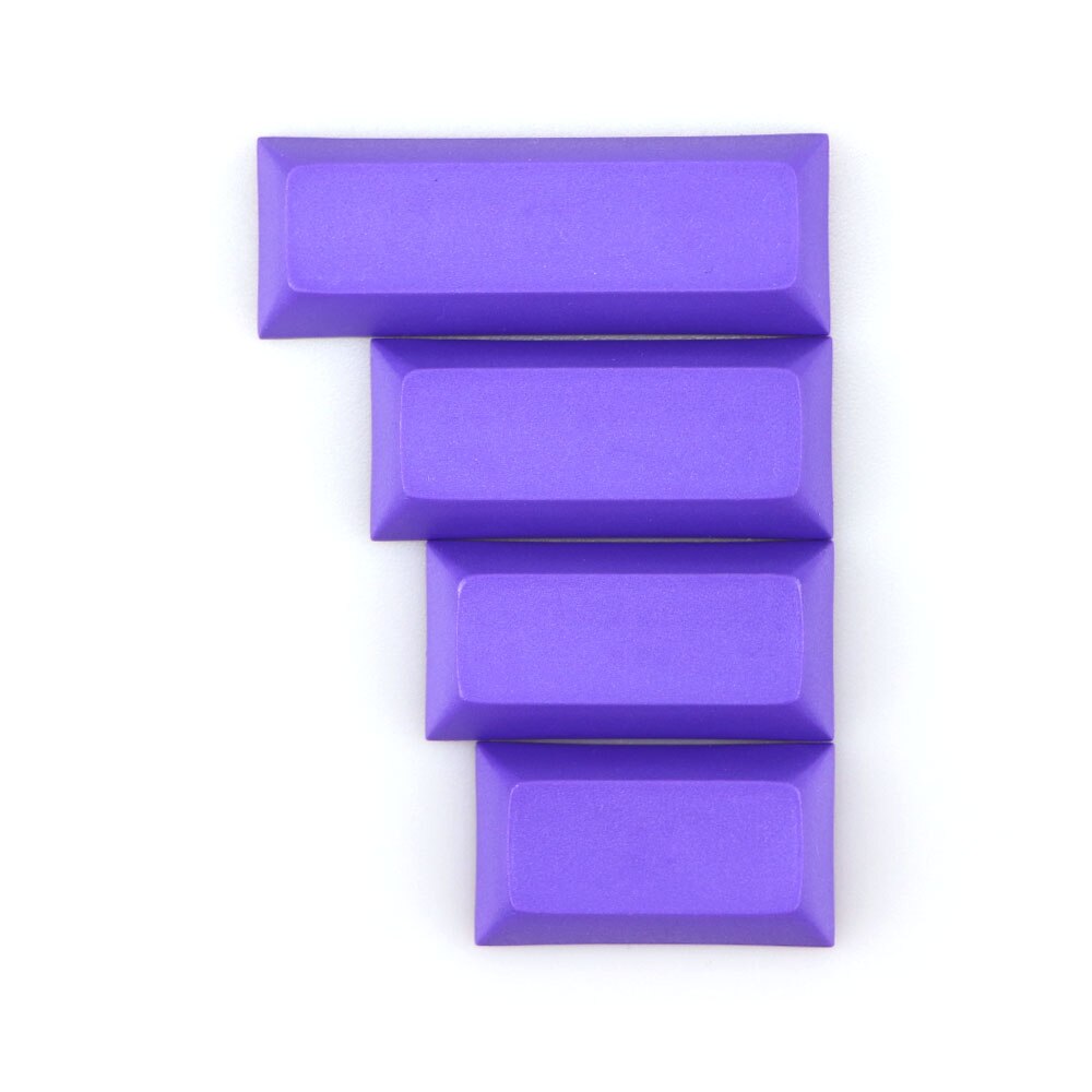 blank dsa pbt keycaps 2.75U/2.25U/2U/1.75U for cherry mx switches mechanical keyboard keycap: Purple