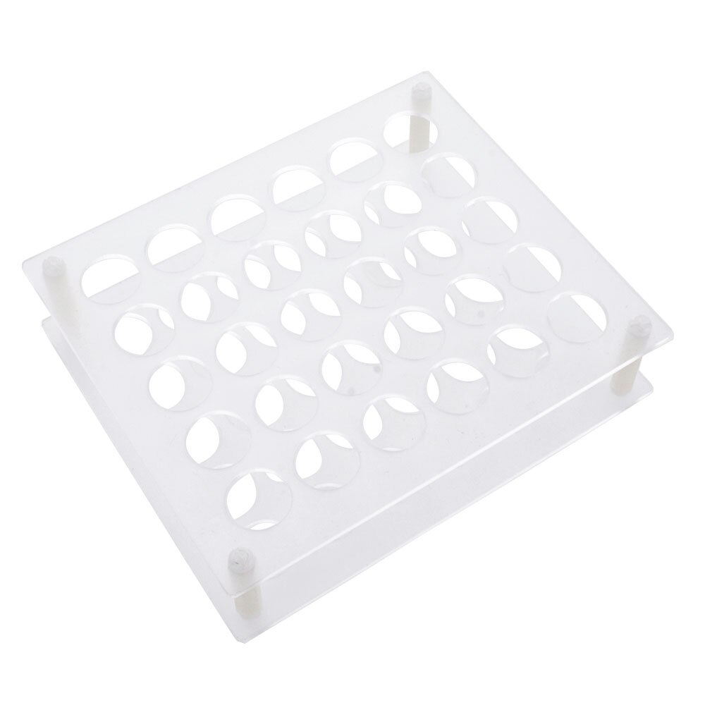 Clear Acryl 2/4/30 Roosters Lipstick Display Houder Stand Make Organizer: 30 holes