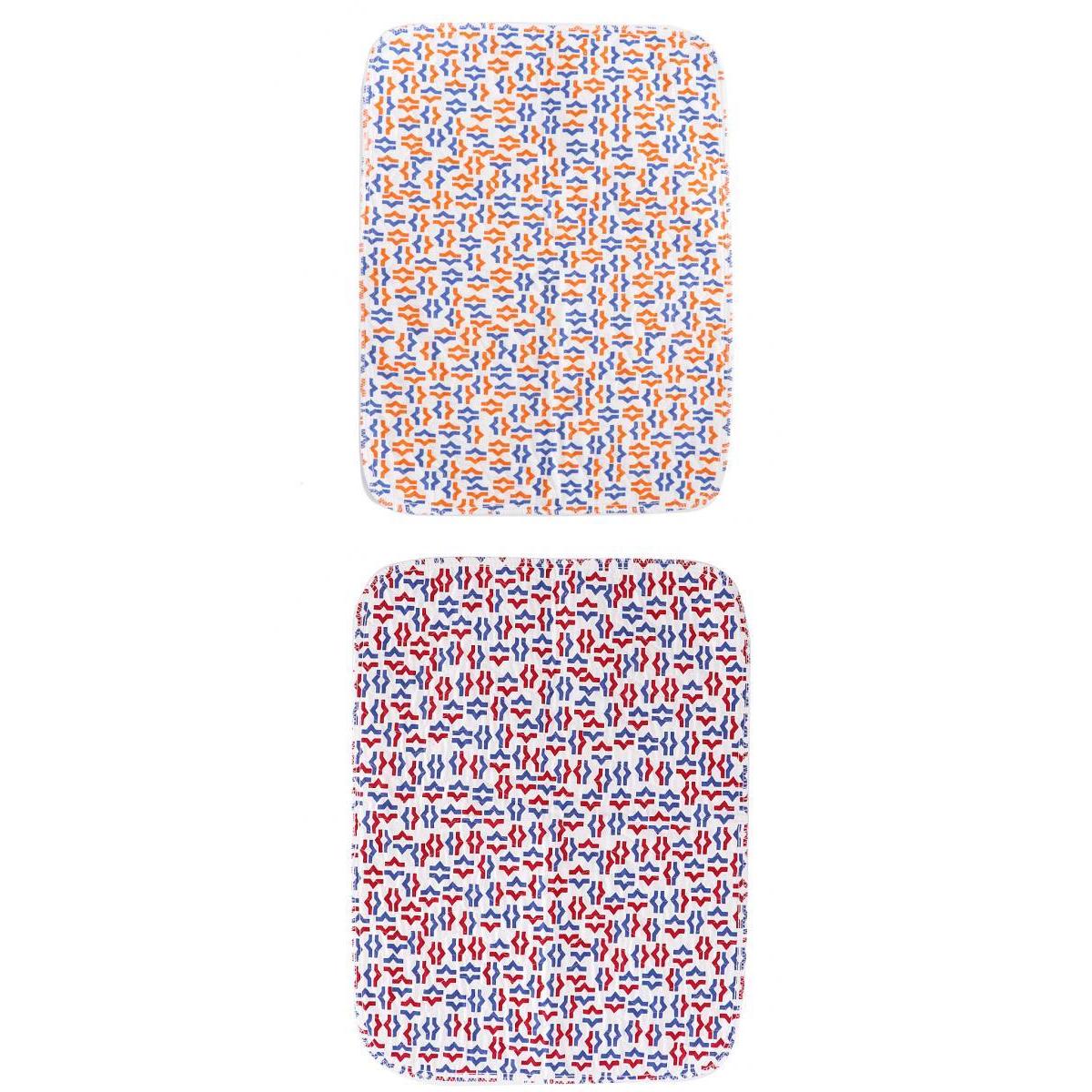 2pcs Reusable Washable Underpad Waterproof Absorbent Incontinent Bed Pad Protector For Children Adults Elders