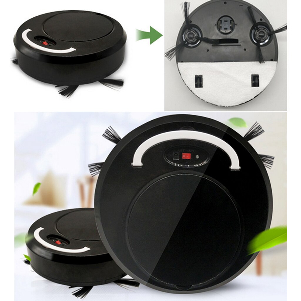 Clean Robot Automatic Cleaner Rechargeable Mopping Clean Robot Vacuum Cleaner USB Charging Floor Dust Clean Robot