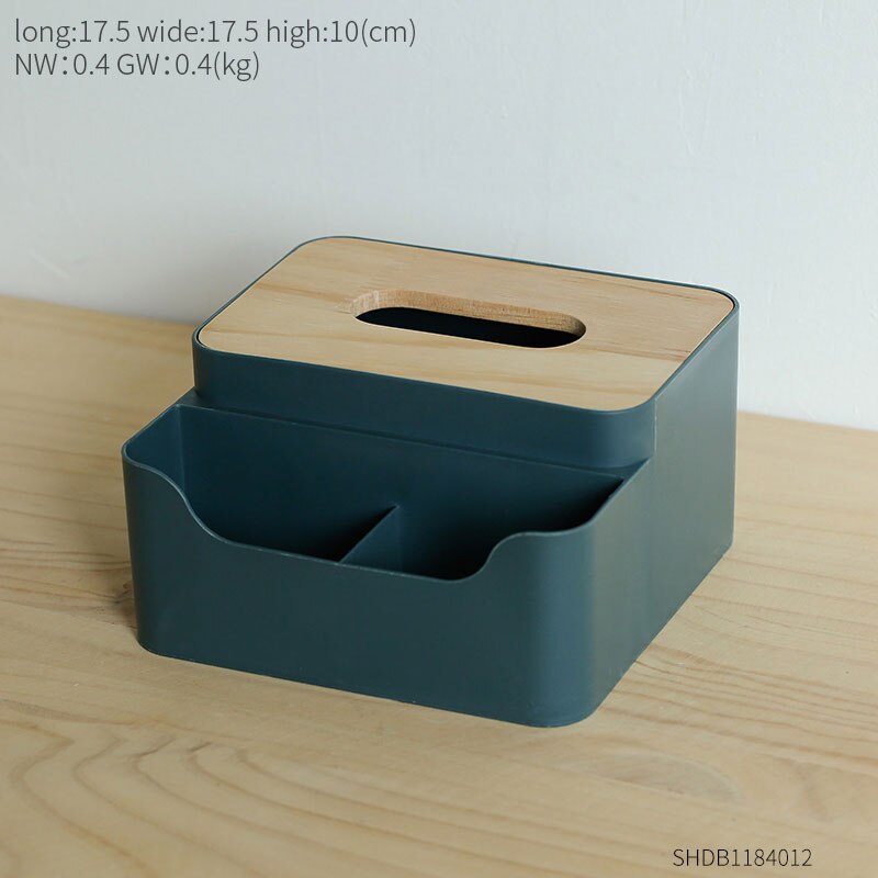 Nordic Tissue Box Multifunction Tissue Holder Decorative Tissue Boxes Living Room Bedroom Study Desk Decoration Accessories: Multifunctional C