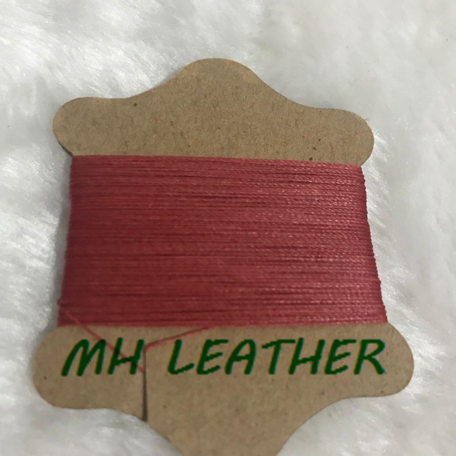 LX003 0.45mm Twist Round Waxed Thread String For Leather Sewing Thread Handmade Waxed thread: 9