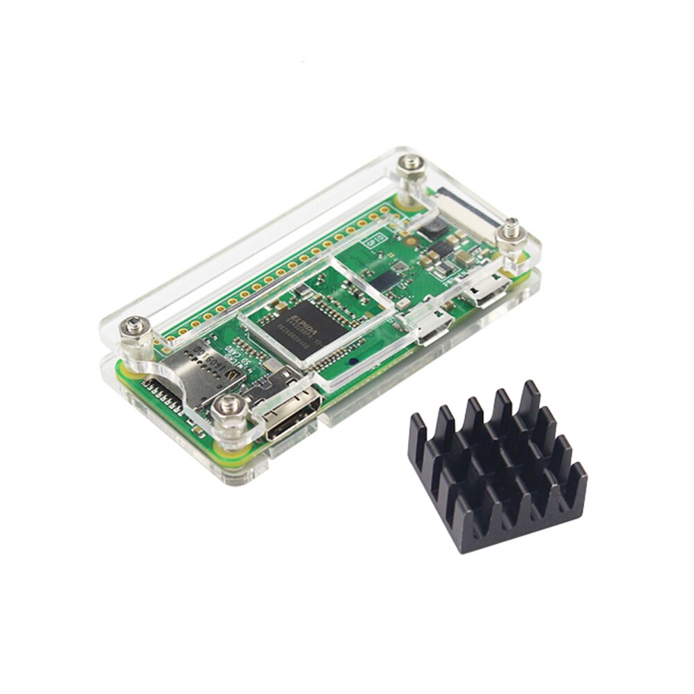 Raspberry Pi 4 2GB Starter-Kit | 64GB Edition | Offizielles Netzteil 15W | Offizielles Gehäuse Schwarz | 4k Micro HDMI Kabel | Kühlkörper Set