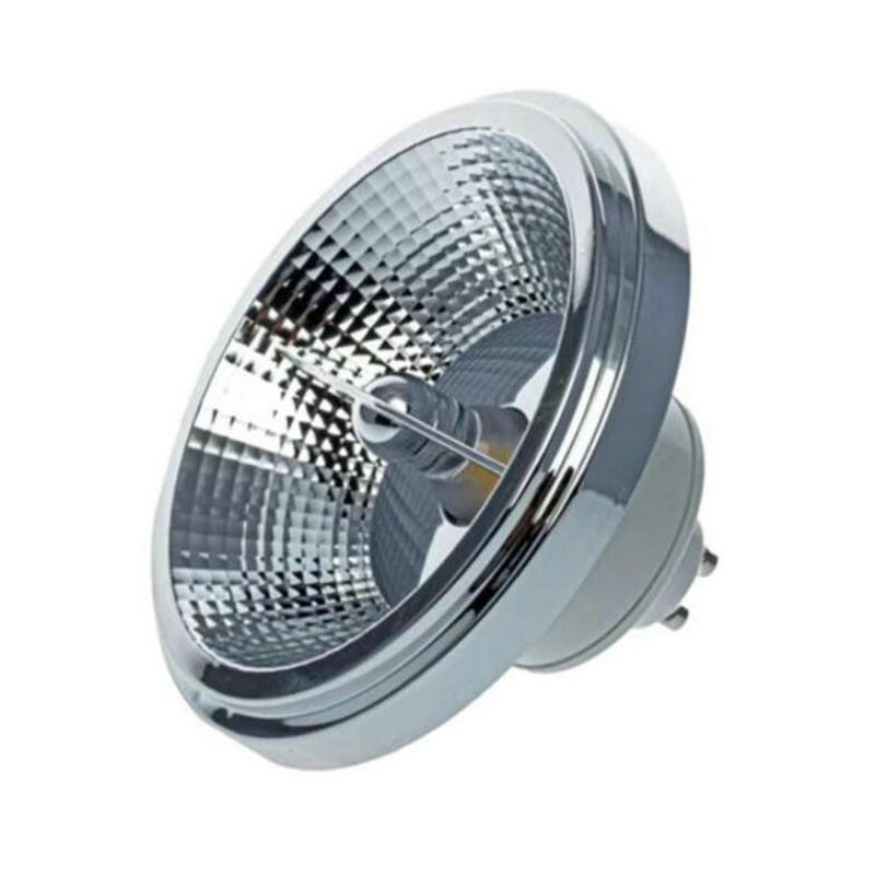 Lampe LED AR111 à intensité variable, 220V 12V GU10 G53, lampes halogènes de remplacement, Downlight LED, ampoules ES111, projecteur COB