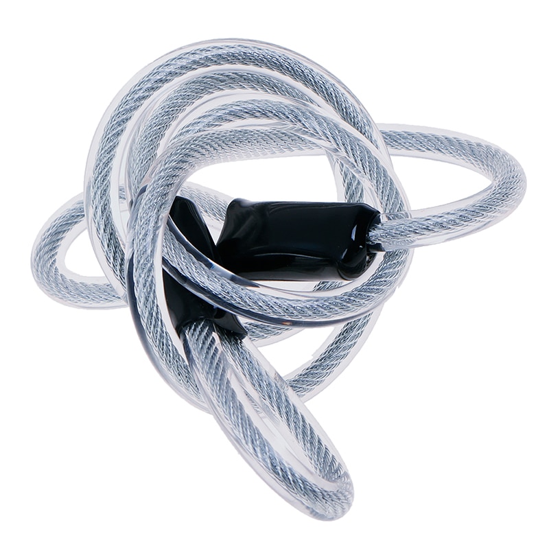 Candado de Cable de acero para bicicleta de montaña y carretera, accesorio antirrobo de seguridad, 10mm y 1,2 m