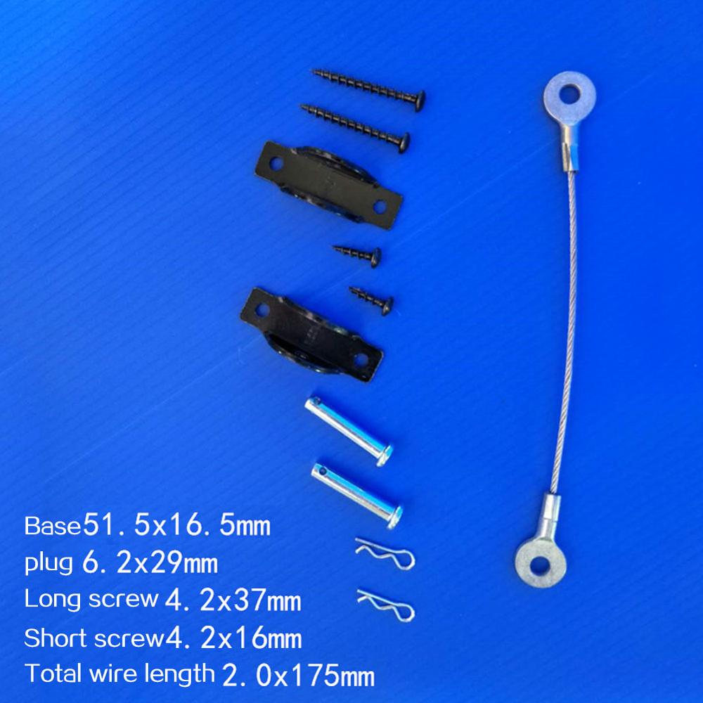 Furniture Anchors Furniture Anti-Falling Kit Protect Children Wire Rope Device Fixed Furniture Hardware Set 4Pcs/Set