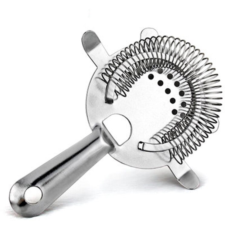 colador de cóctel camarero de acero inoxidable para Bar, licuadora de bebidas, filtro de hielo, accesorios Estilo Boston herramientas para Bar