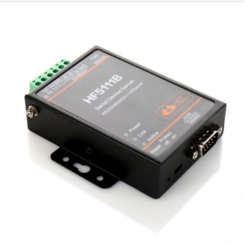Official Wifi module 5111B RJ45 RS232/485/422 Serial To Ethernet Free RTOS Serial 1 Port Server Converter Device Industrial
