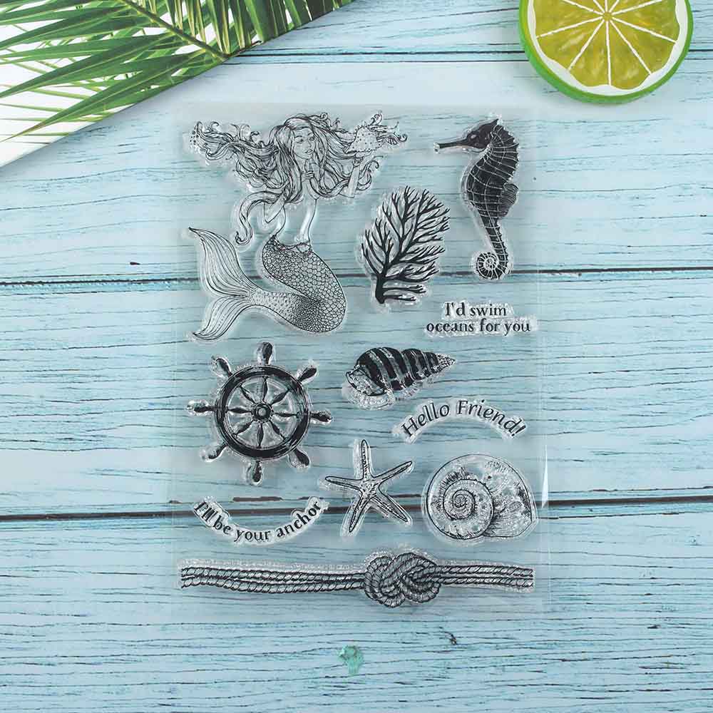 1 Uds PET transparente sello impresora sello letra de alfabeto Animal sellos transparentes suministros de oficina sellos Scrapbooking DIY