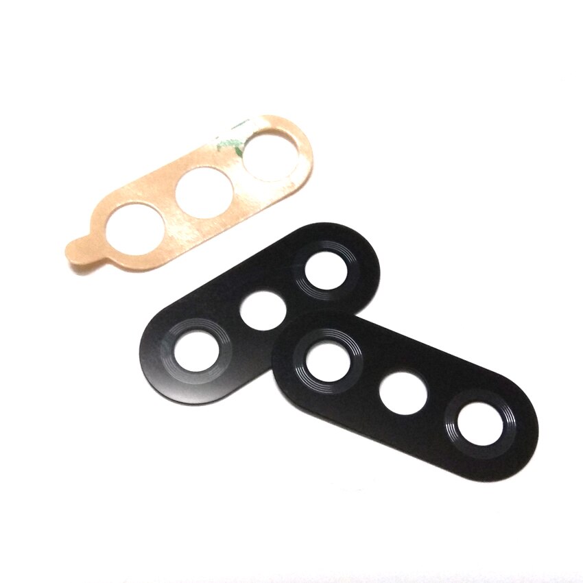 2 pcs Voor Xiaomi Redmi Note 6 Pro Achter Back Camera Glas Lens Cover met Sticker Reparatie