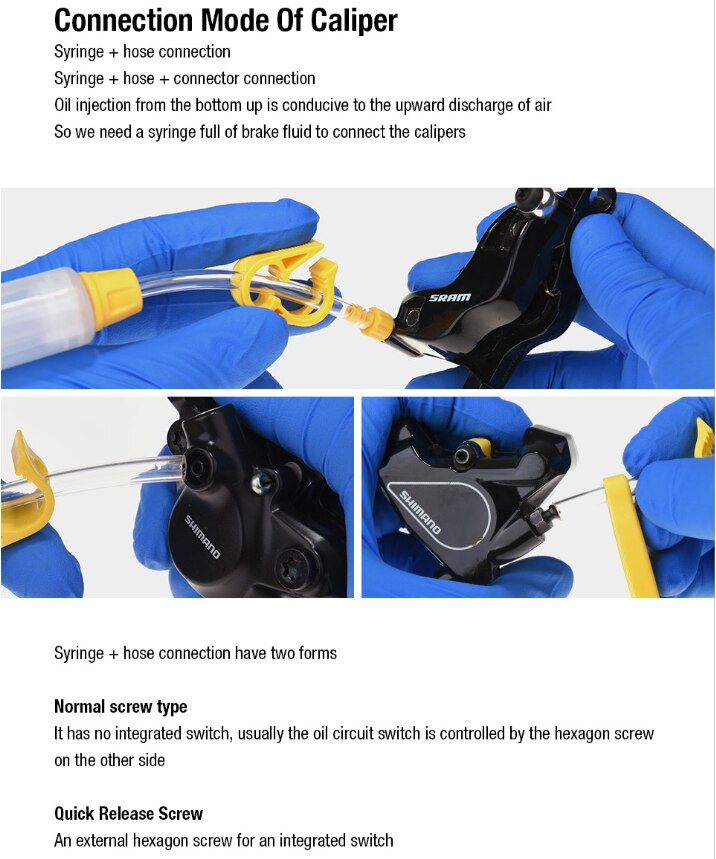 EZMTB Bicycle universal Hydraulic Bleed Kit Lite Version for shimano&amp;&amp;sram brake