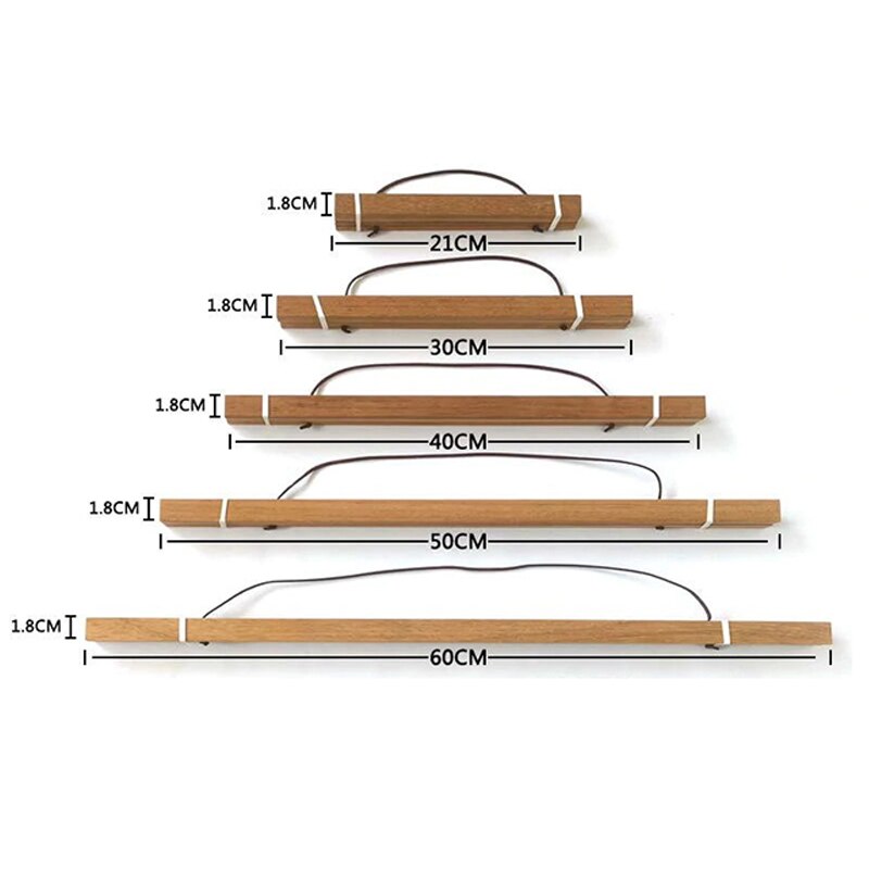 BANMU 21 centimetri-70 centimetri Complementi Arredo Casa Telaio in Legno Magnetico Riutilizzabile Dipinti Su Tela manifesto con cornice di Legno Dipinti Gancio con Il magnete